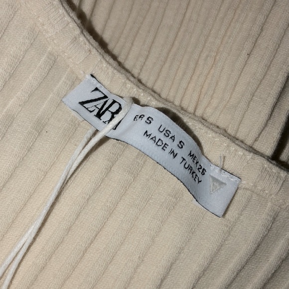 ZARA V-Neck Knit Bodysuit - Picture 7 of 7